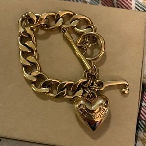Juicy couture gold bracelet